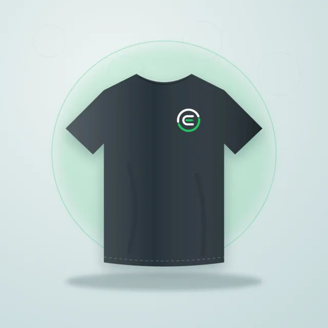 Ellis Signature Heavyweight Tee — Front view