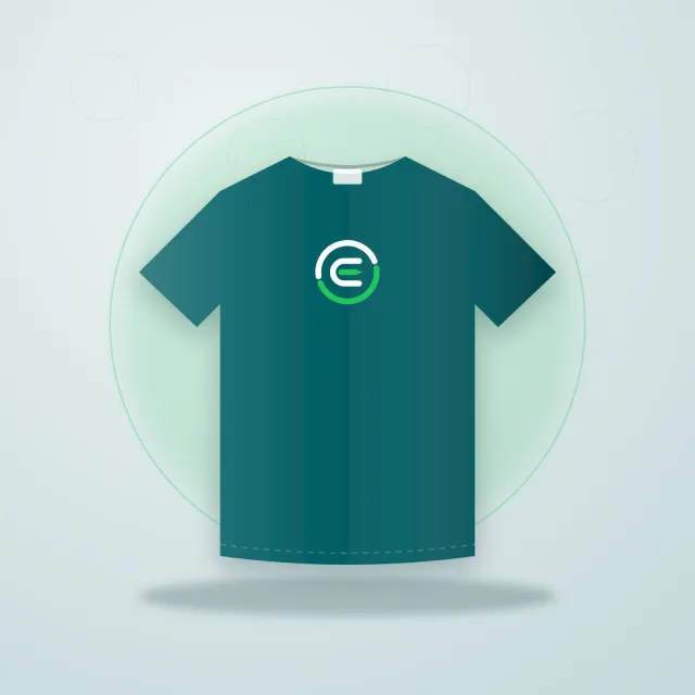 Ellis Signature Heavyweight Tee — Back view