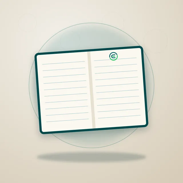 Ellis Executive Notebook & Pen Set — Inside